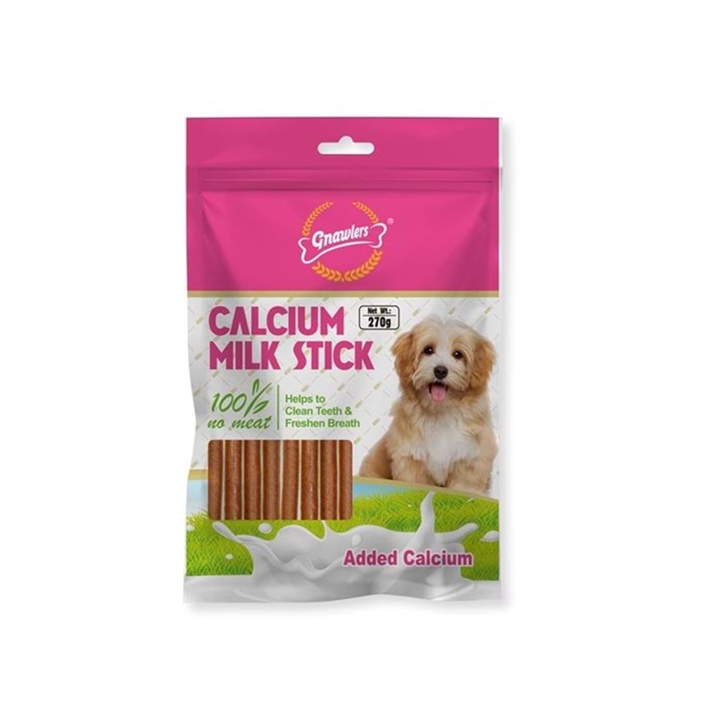 Gnawlers Kalsiyumlu Tavuklu Sitck Köpek Ödül Kemiği 270 Gr.