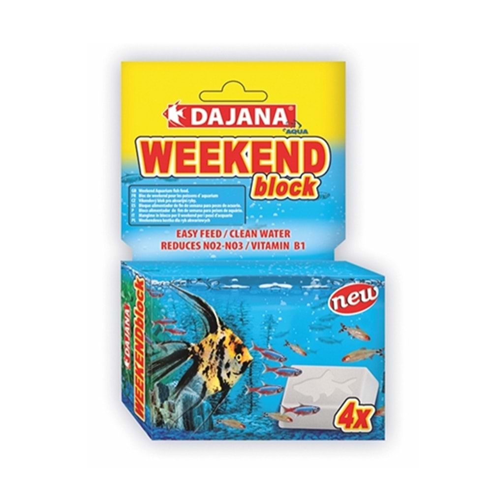 Dajana Tatil Yemi Blok 4 lü 25 Gr