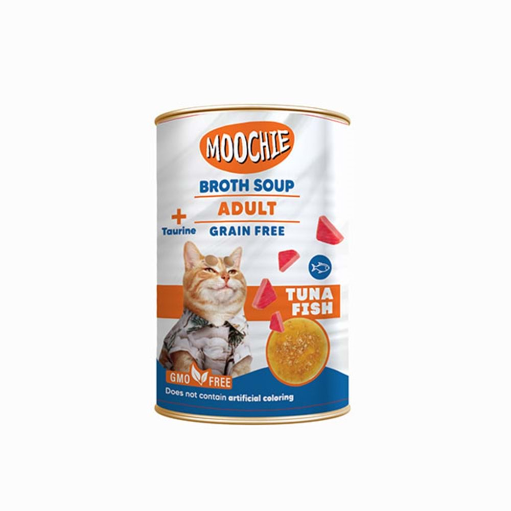 Moochie Et Suyu Çorba Ton Balıklı Yet.Kedi 6x135ML