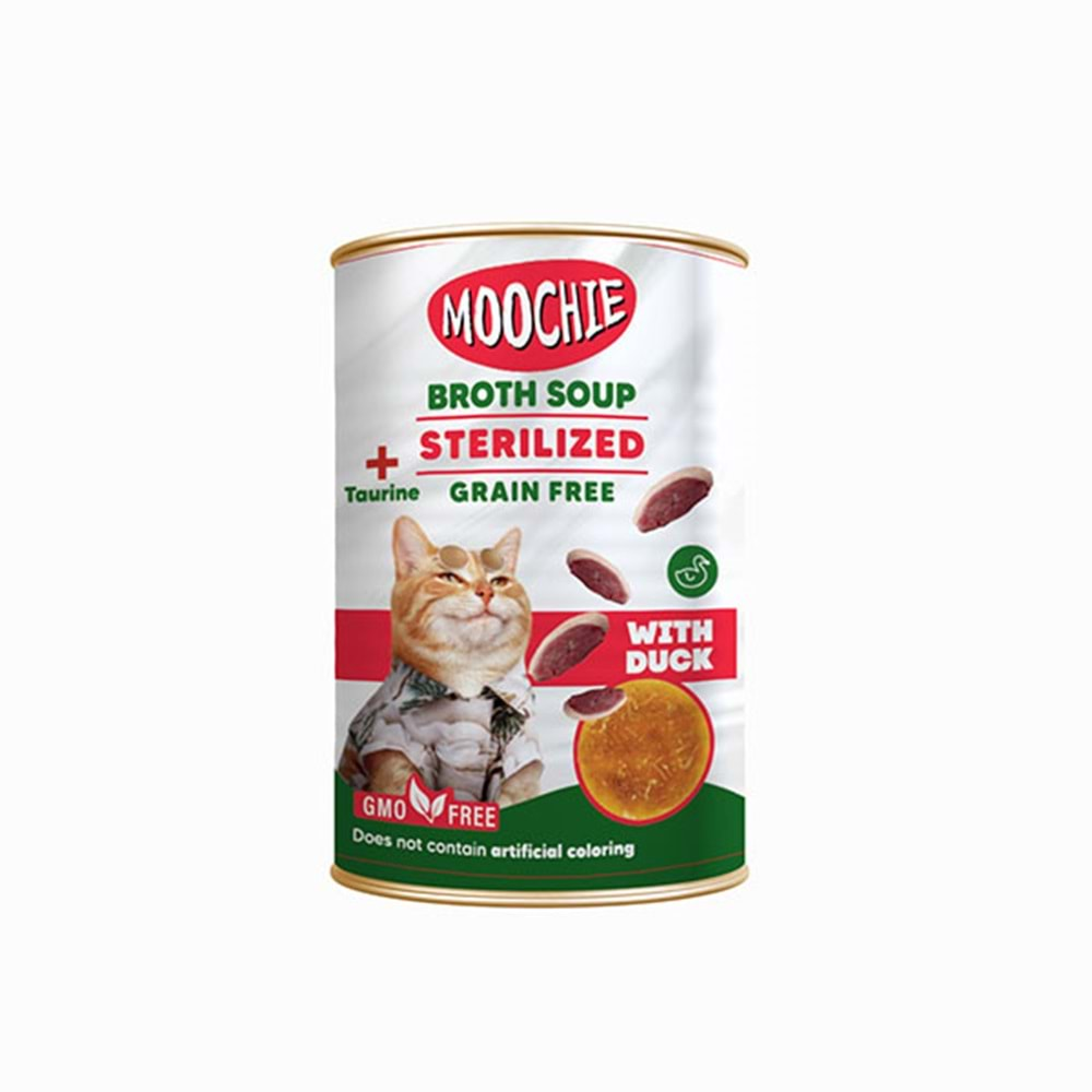 Moochie Et Suyu Çorba Ördekli Kısır.Kedi 6x135ML