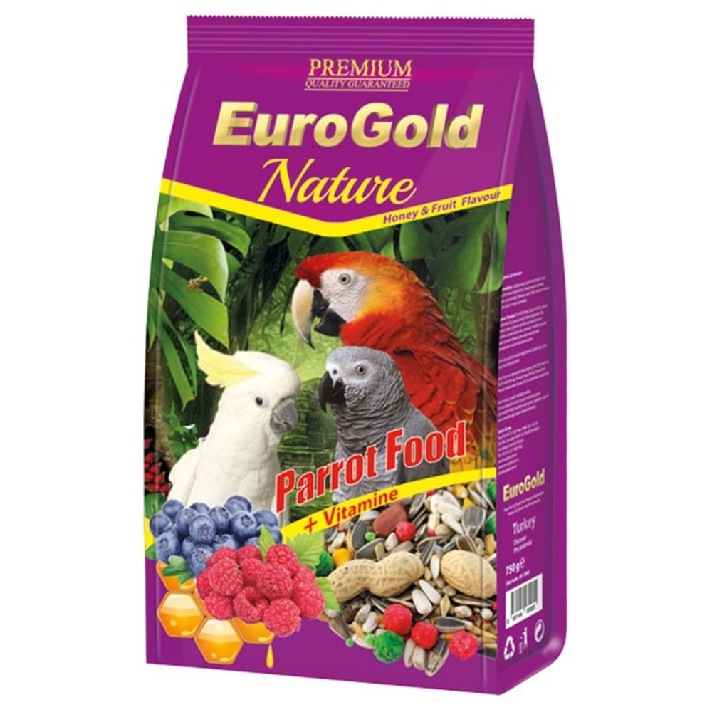 EuroGold Papağan Yemi 750 Gr 5'li