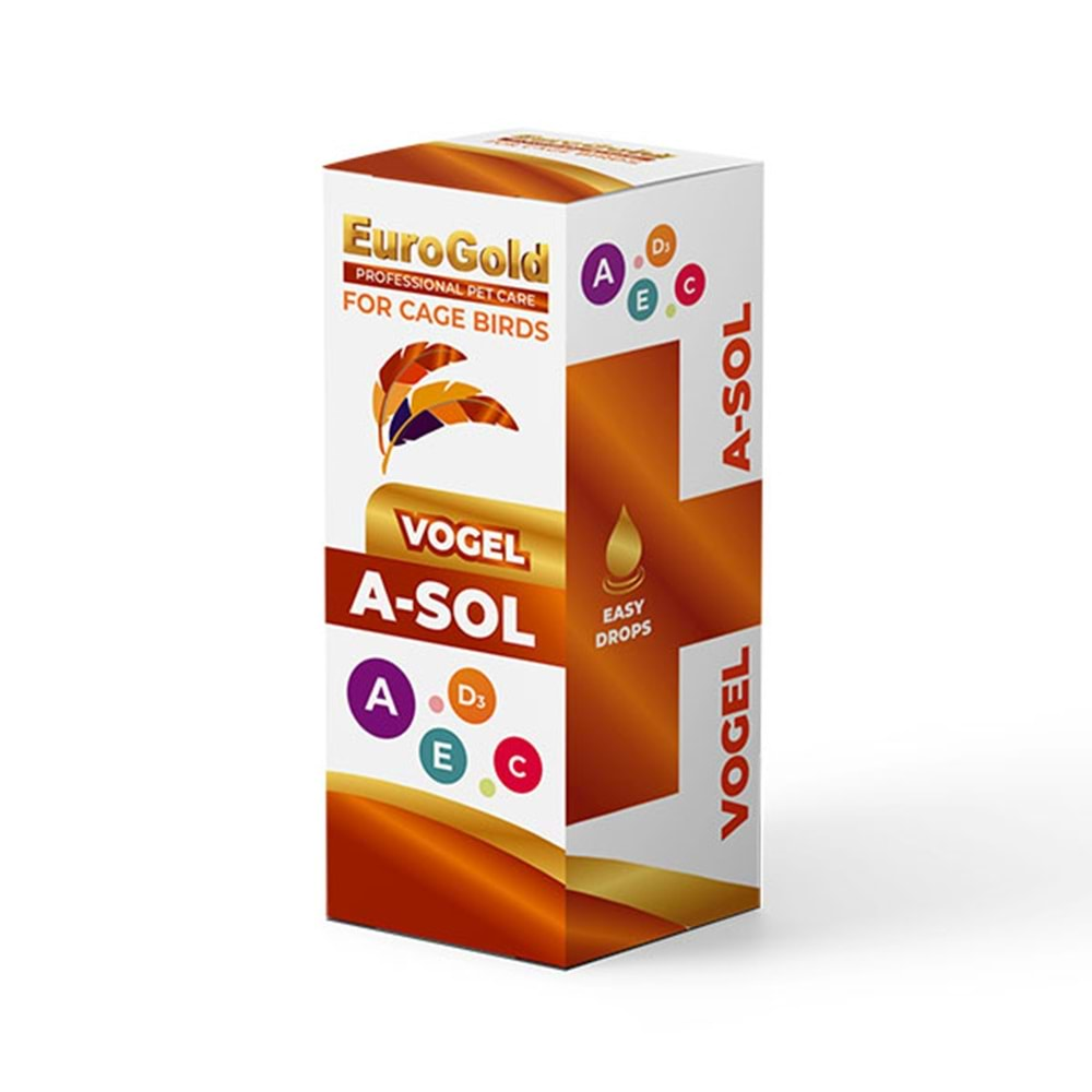 EuroGold Vogel A-Sol Damla 50 ml -6 Adet