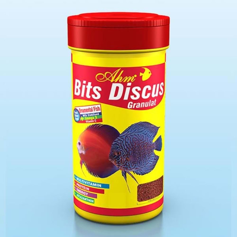 AHM Bits Discus Granulat Balık Yemi 100 ML