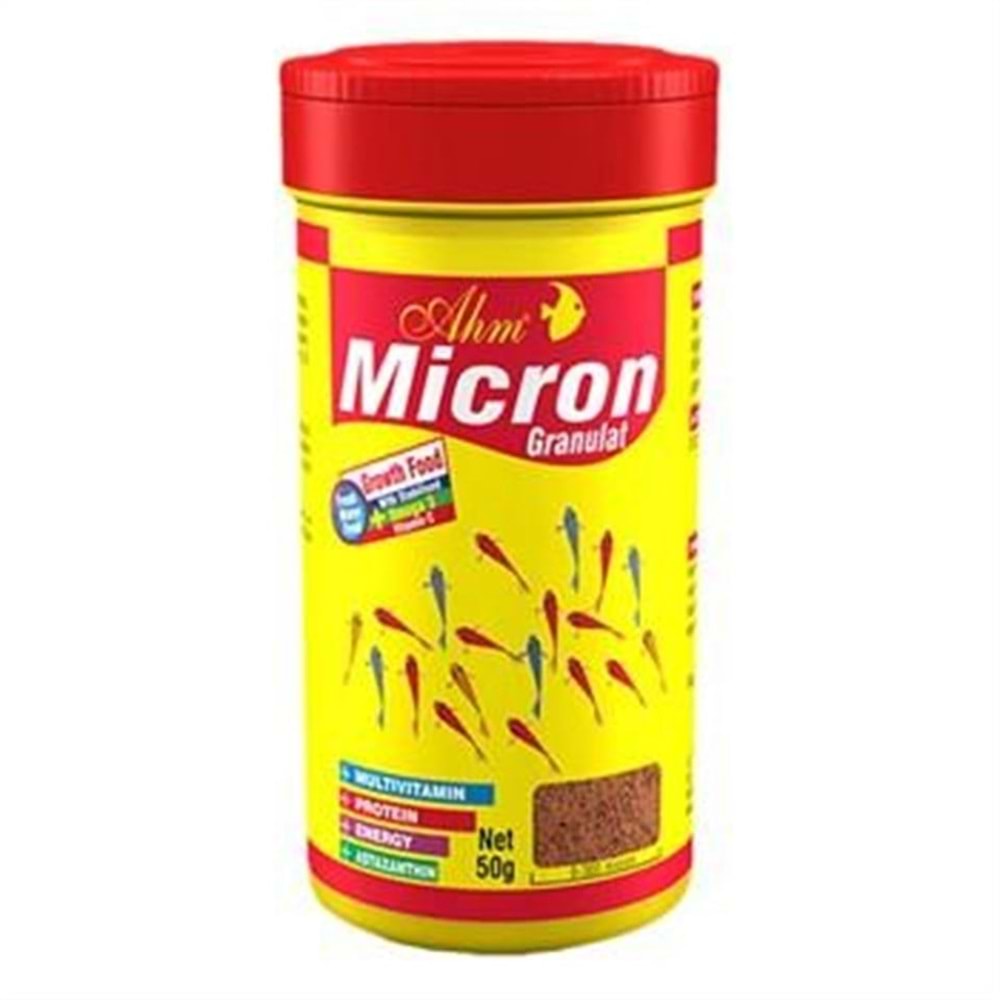 AHM Micron Granulat Balık Yemi 100 ML