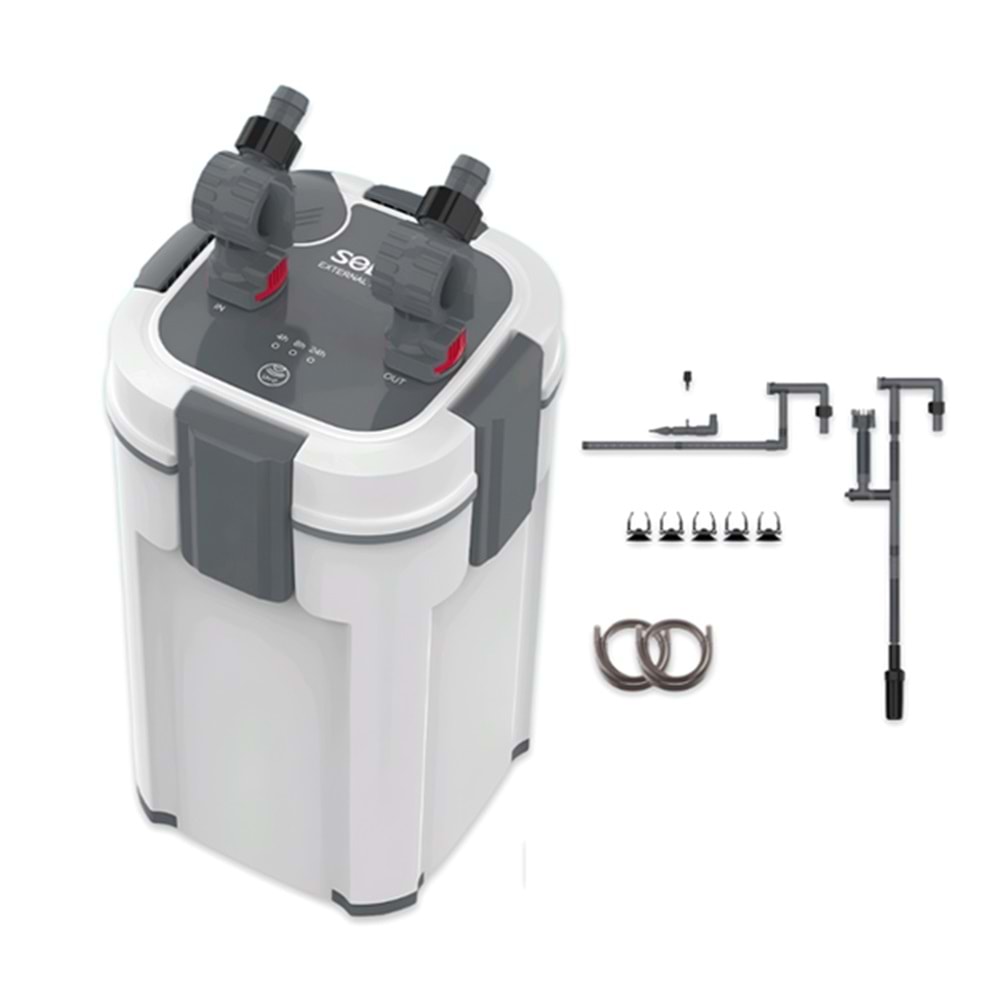 Sobo Dış Filtre 1200 Lt/h 9W UV Lambalı