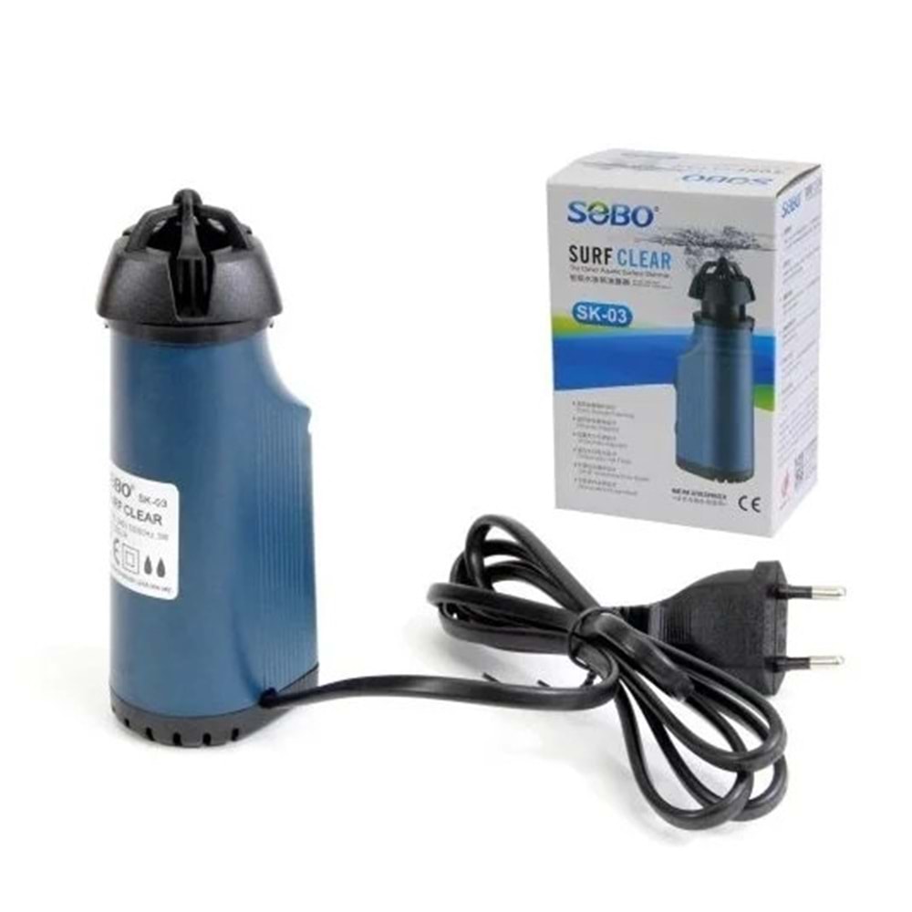 Sobo SK-03 Yüzey Temizleyici İç Filtre 200Lt/H 3W