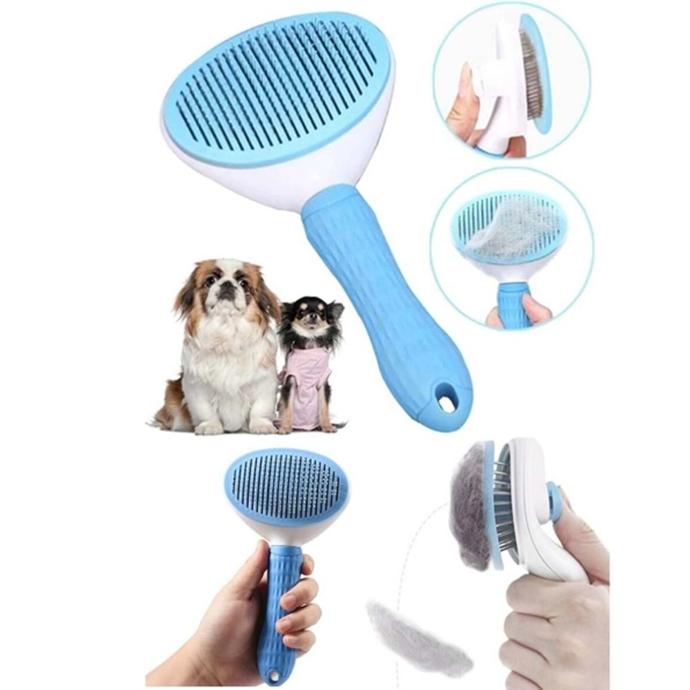 Toyapet Lüx Basmalı Kedi Köpek Tarak