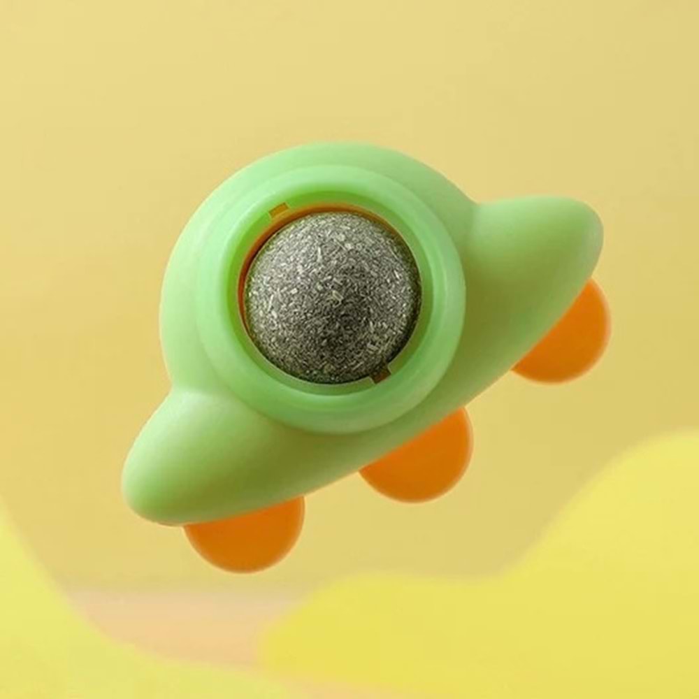 Ufo Model Catnip Kedi Yalama Topu