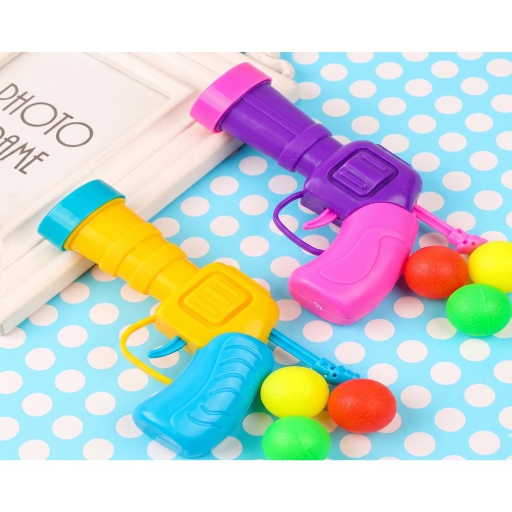 Top Atma Tabancası 3lü Plastik Toplu