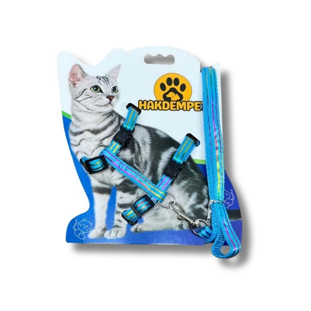 Kedi Göğüs Tasması Renkli