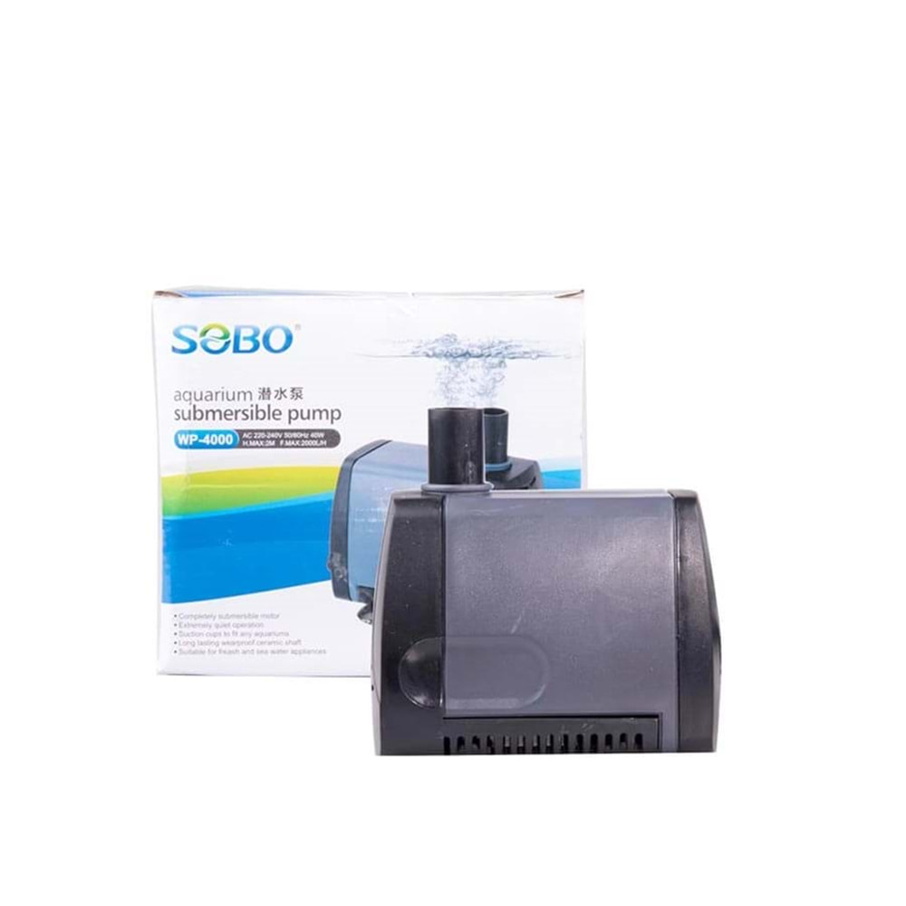 Sobo WP-4000 Havuz Motoru 40W - 2000 Lt/H