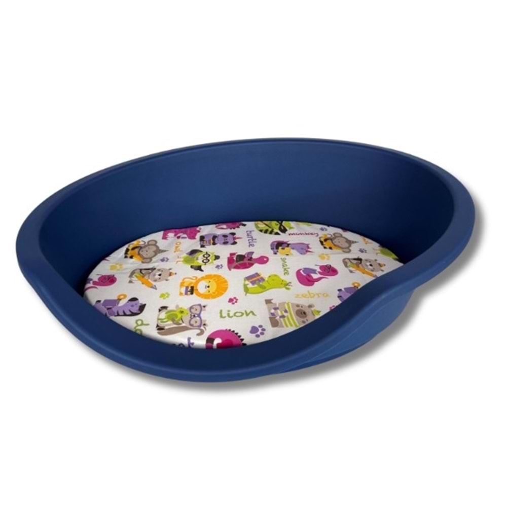 MİNDERLİ PLASTİK KEDİ YATAĞI