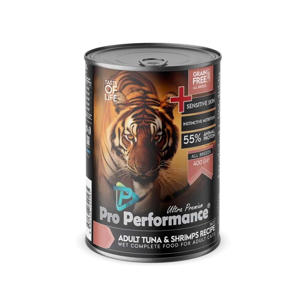 Pro Performance Ton & Karides Yet. Kedi Konserve 24*400 gr