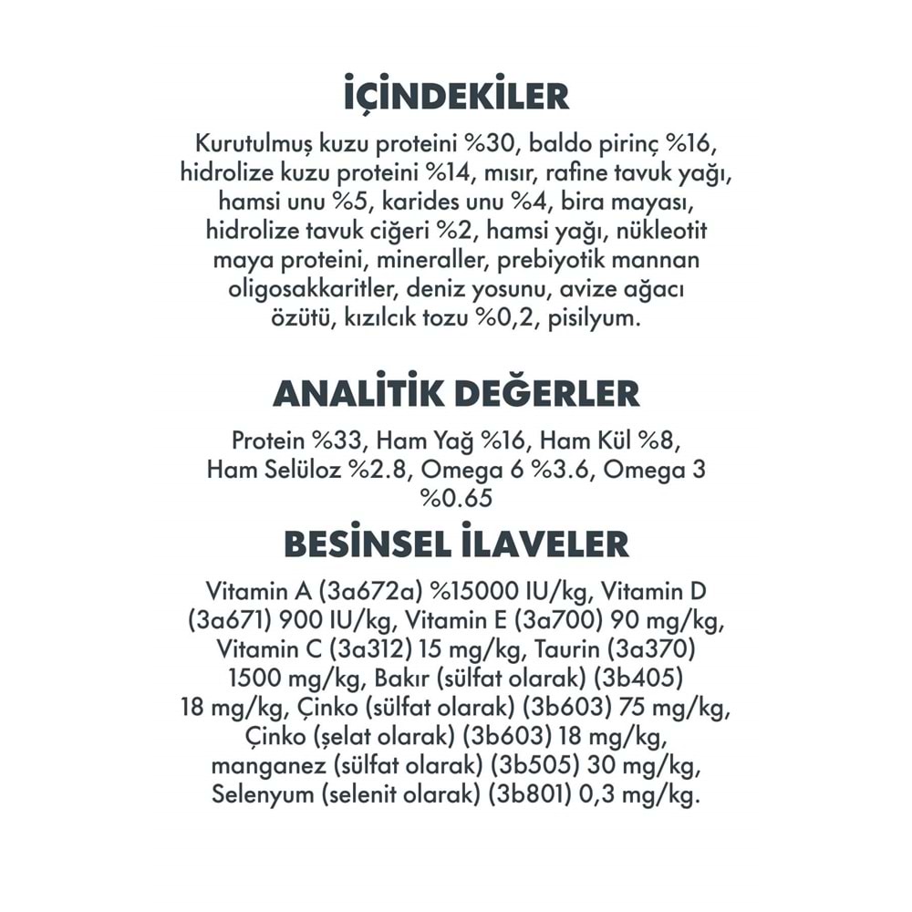 Pro Performance Kuzulu Pirinçli Yetişkin Kedi Maması 15 Kg