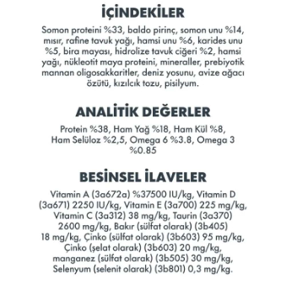 Pro Perform. Somon&Pirinç&Kızılcık Yavru Kedi Maması 15 Kg