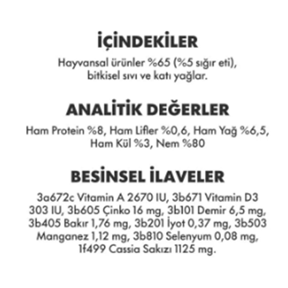 Pro Performence Biftekli Yetişkin Köpek Konserve 24*400 gr