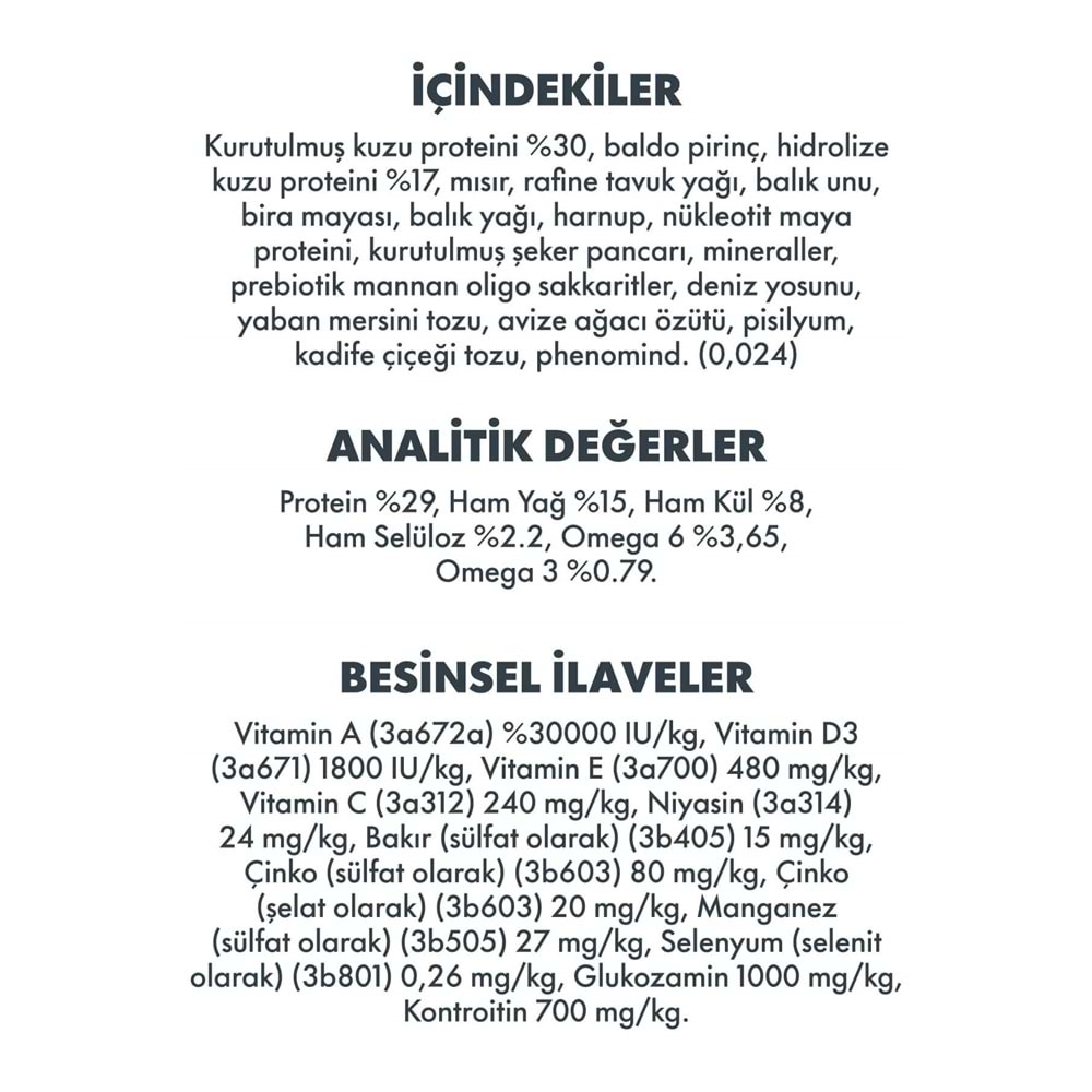 Pro Performance Küçük Irk Kuzulu Yet. Köpek Maması 12 Kg