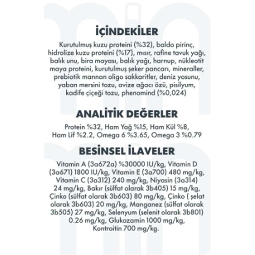 Pro Performance Mini Kuzu & Y.Mer. Yet. Köpek Maması 2 Kg