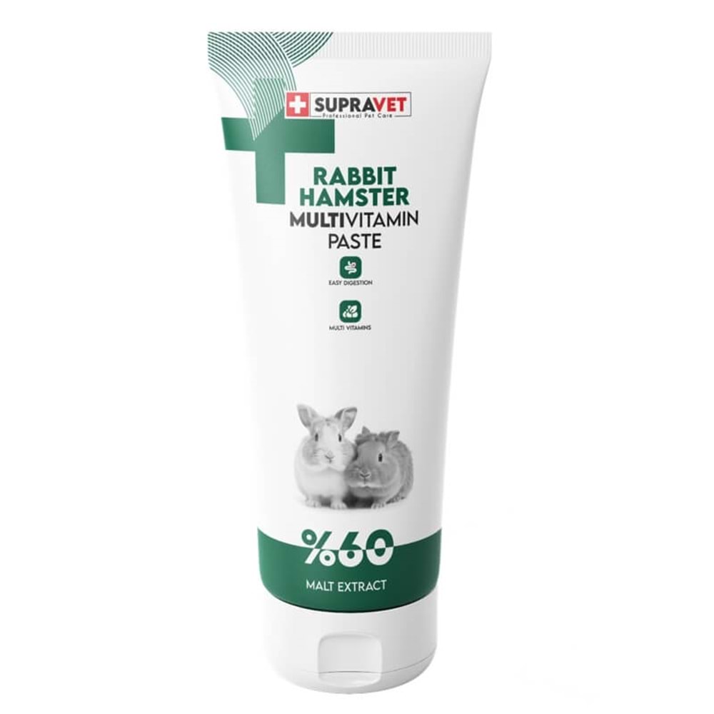 Supravet Tavşan, Hamster, Ginepig, Kemirgen Multivitamin Malt Paste 100 gr