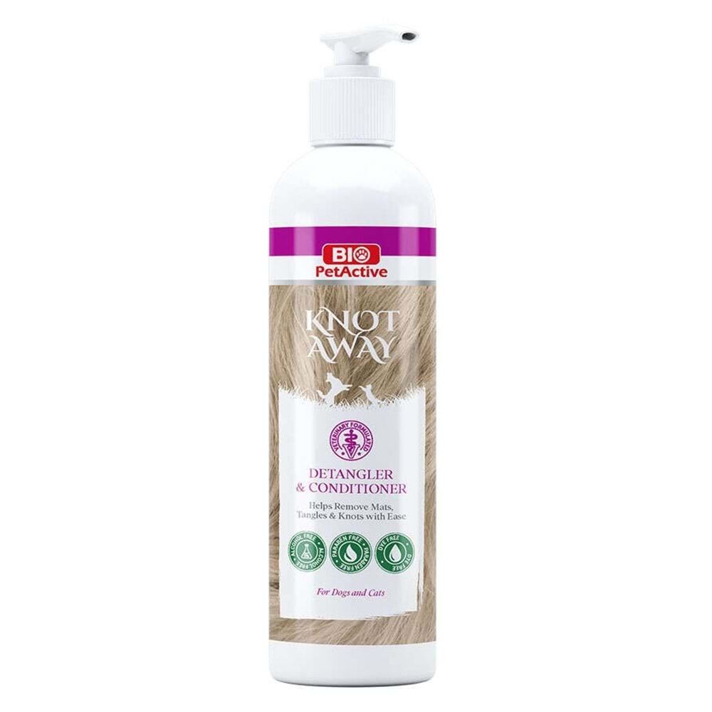 Bio Pet Active Knot Away Kedi ve Köpek Kıtık Açıcı Krem 250 ML