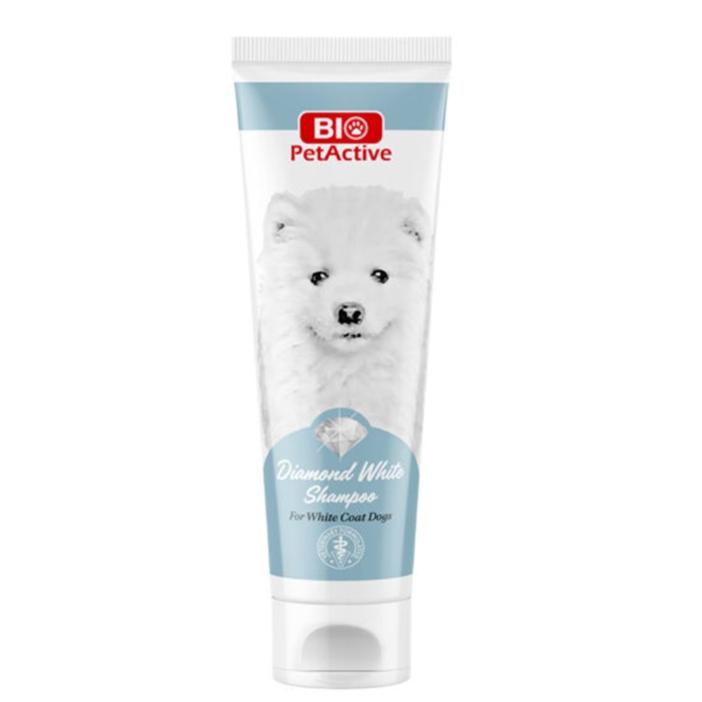 Diamond White Shampoo (Beyaz Tüylü Köpekler İçin Şampuan) 250 ml