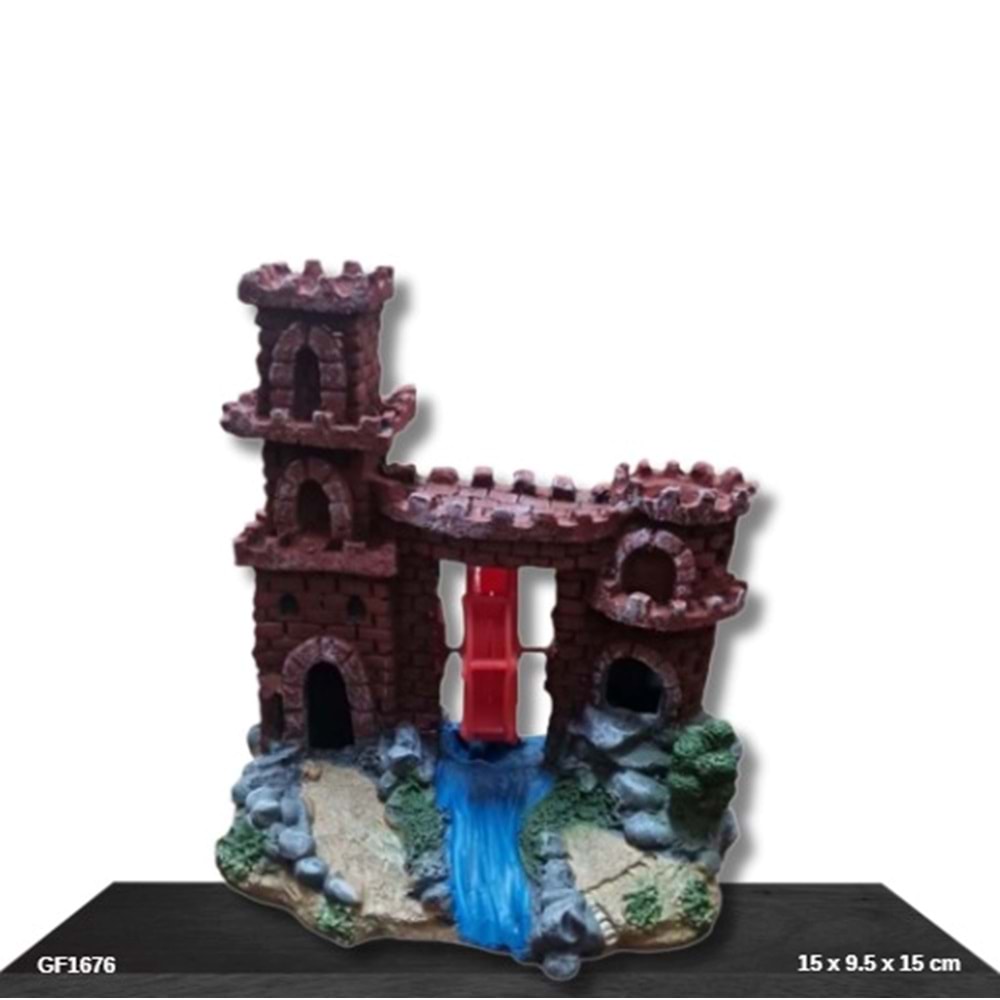GF1676 Akvaryum Aksesuarı 15*9.5*15 cm 298 Gr