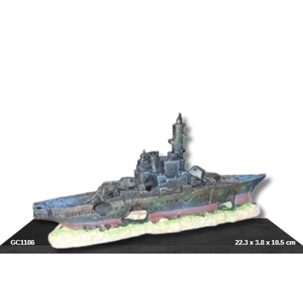 GC1186 Akvaryum Dekoru 22.3*3.8*10.5 cm 140 Gr