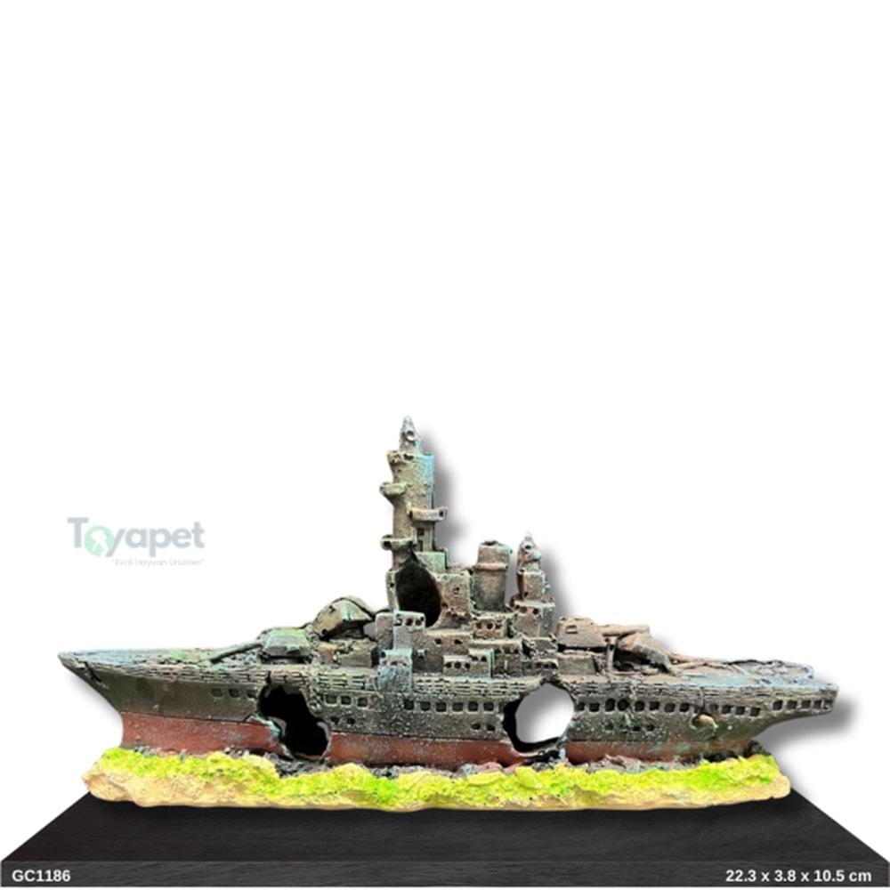 GC1186 Akvaryum Dekoru 22.3*3.8*10.5 cm 140 Gr