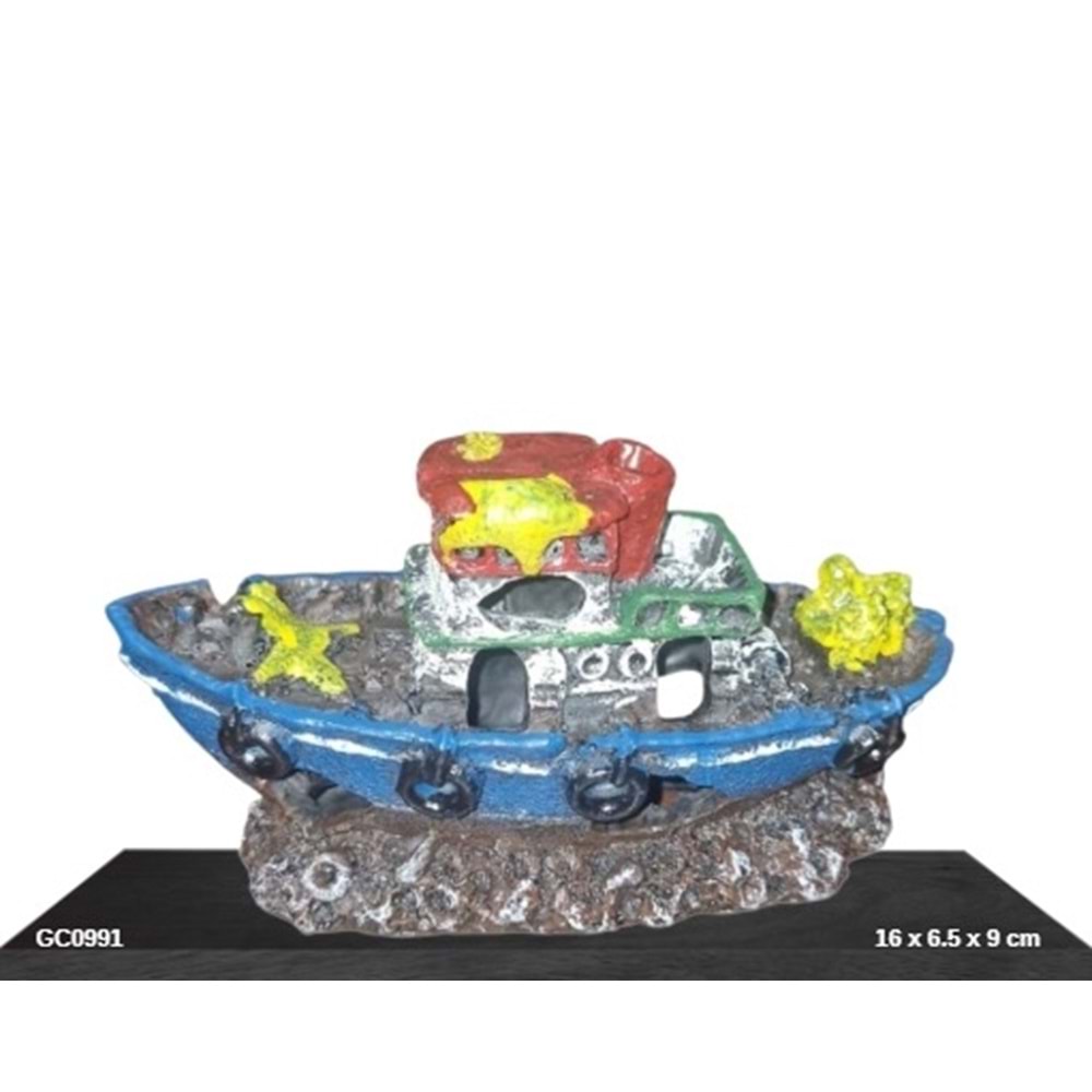 GC0991 Akvaryum Dekoru 16*6.5*9 cm 202 Gr