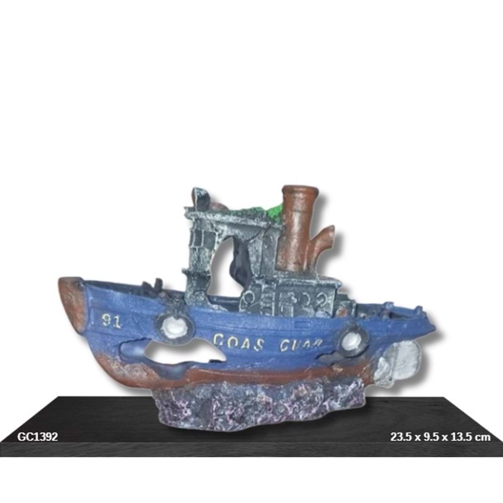 GC1392 Akvaryum Dekoru 23.5*9.5*13.5 cm 324 Gr