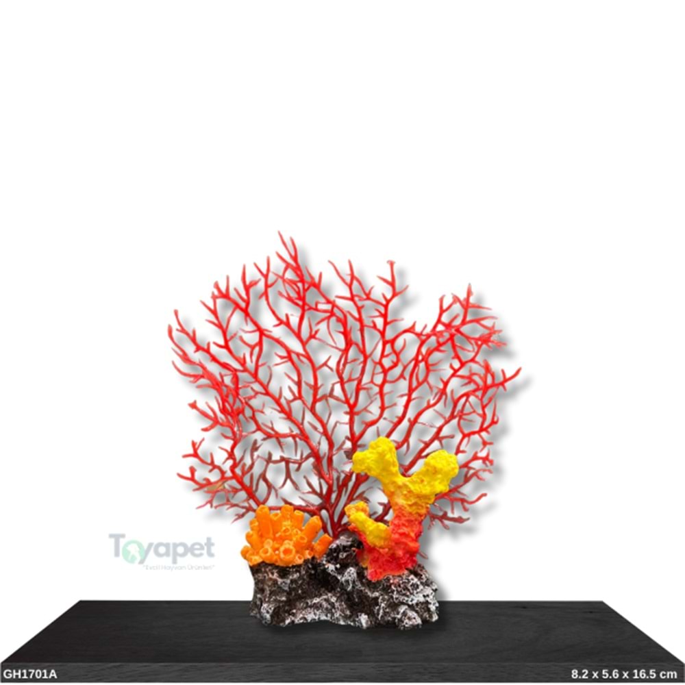 GH1701A Akvaryum Dekoru 8.2*5.6*16.5 cm 190 Gr
