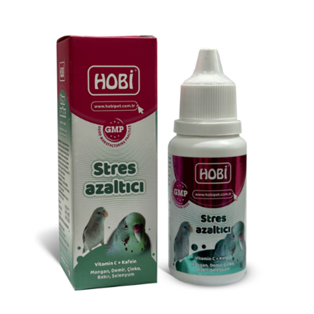 Hobi Kuşlar İçin Stres Azaltıcı Vitamin Takviyesi 30 ML