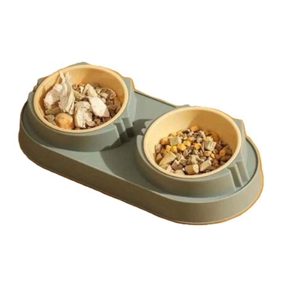 Madpet (002) İkili Plastik Mama Kabı X 5 Adet