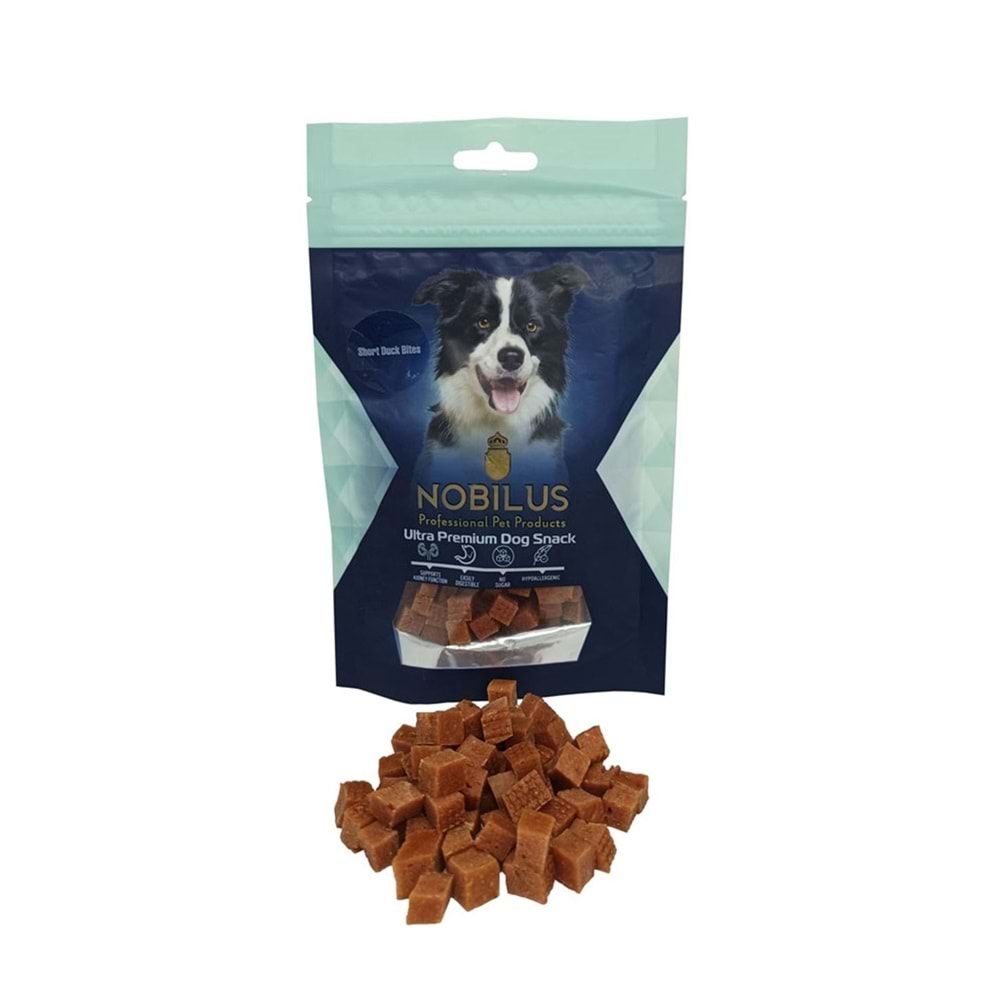 Nobilus Küp Ördek Lokmaları Köpek Ödül Maması 80 Gr