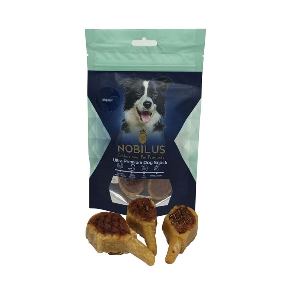 Nobilus Barbekü Biftek But Köpek Ödül Maması 80g
