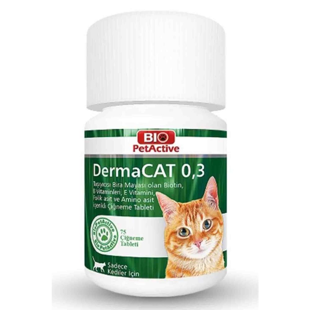 DERMACAT 0,3 SARIMSAK TABLET 75'Lİ
