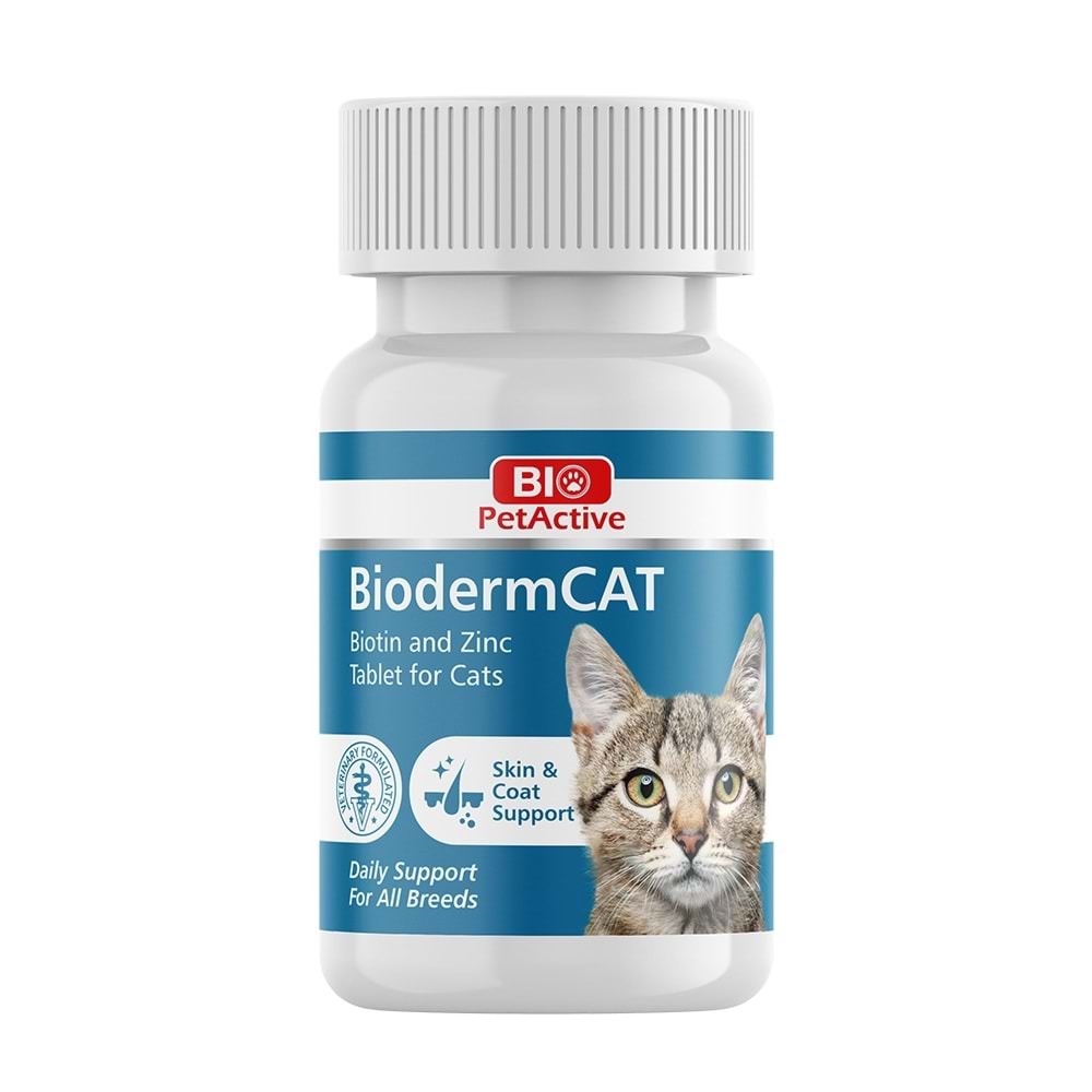 Bio Pet Active Biodermcat 0,3 Gr 100 Tablet 30 gr