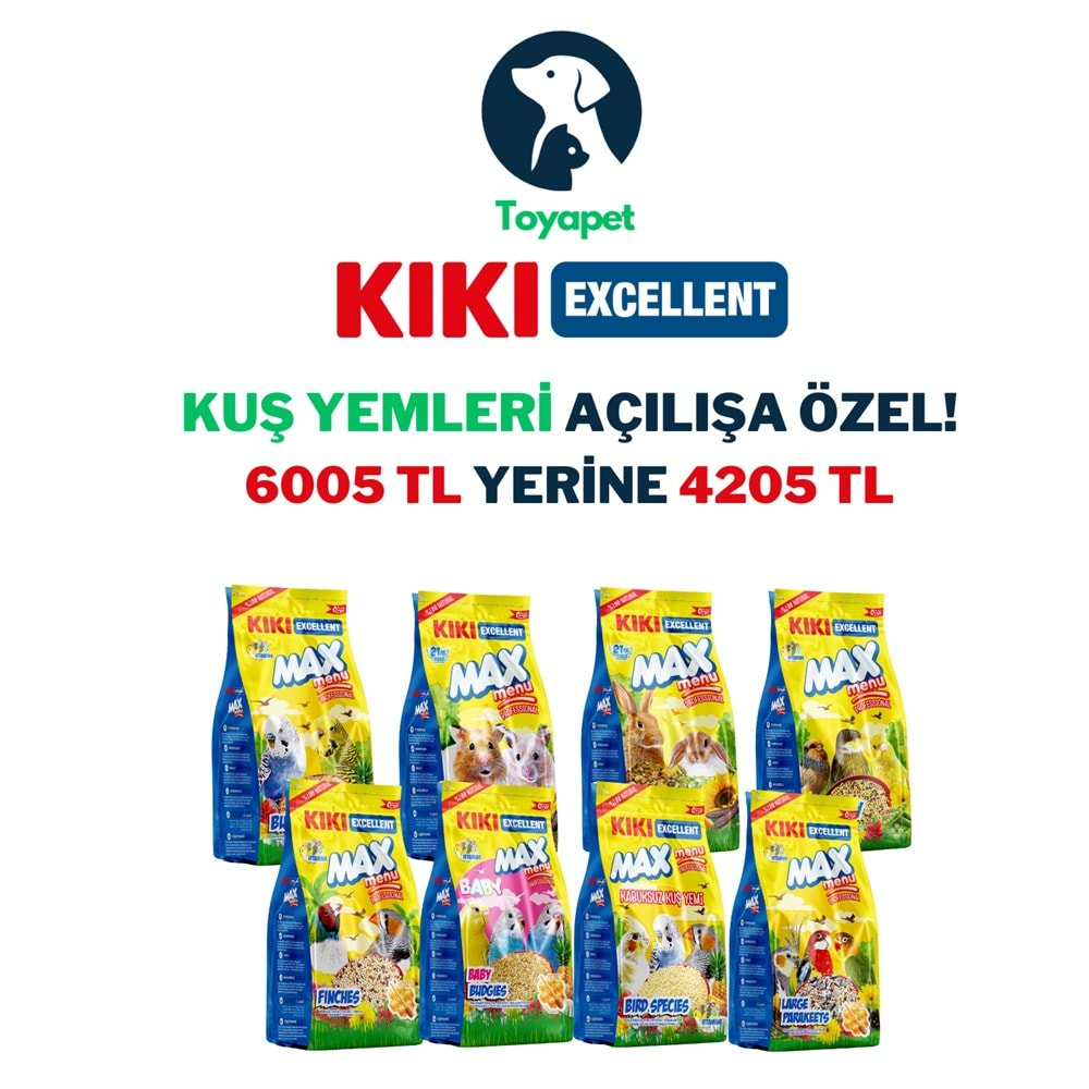 KIKI Excellent Kuş Yemleri (12li Paketler) - MART AYI ÖZEL