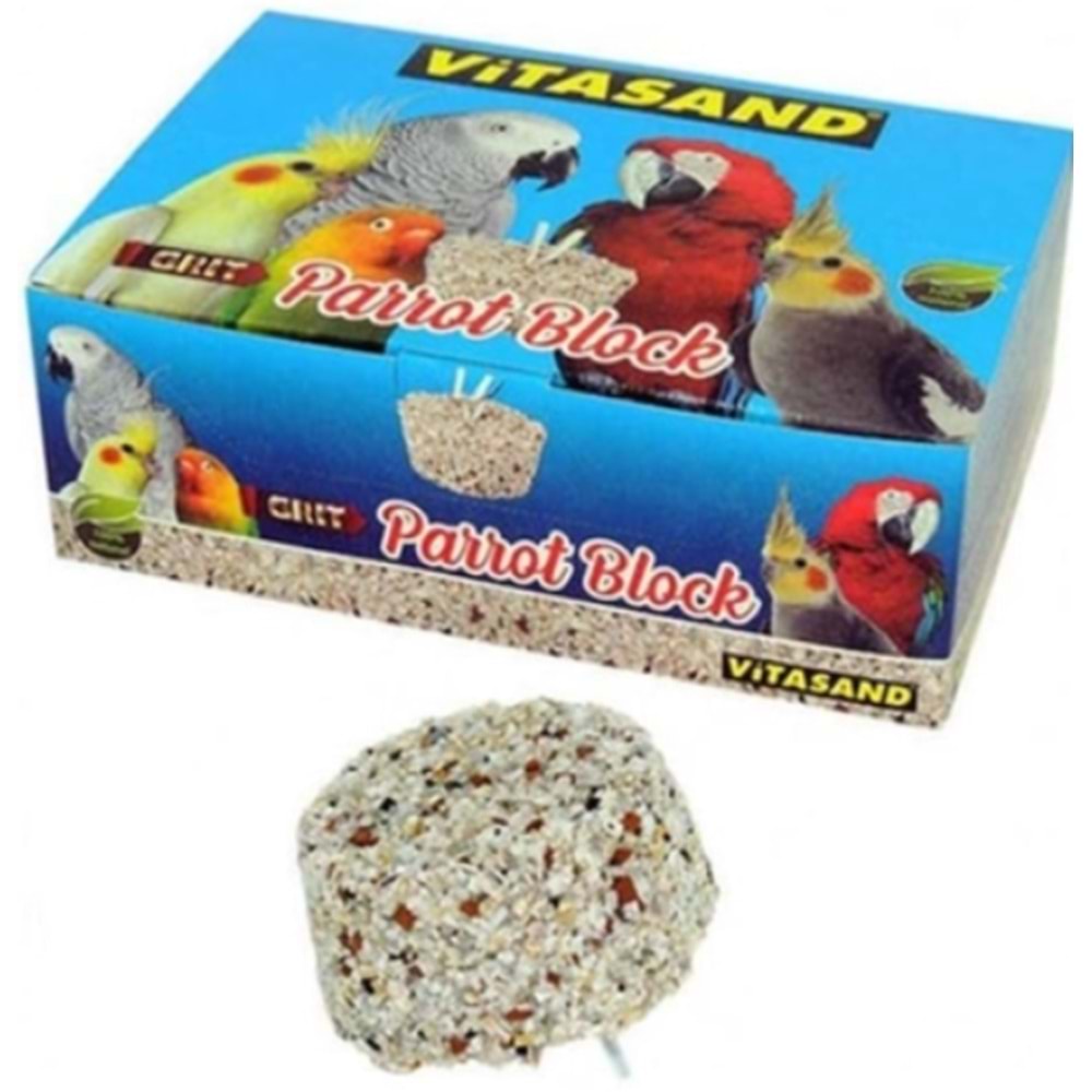Vitasand Papağan Blok 12 Adet