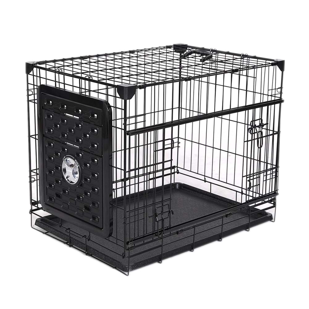 Flippet Katlanır Kapılı Köpek Kafesi 76x53x61