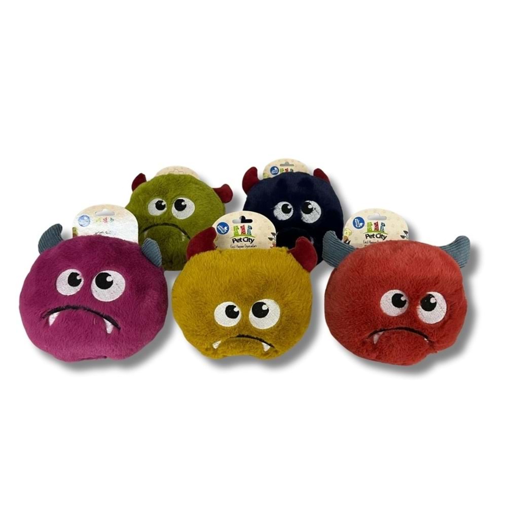 Pet City Peluş Monster Kedi Köpek Oyuncak RD-1050