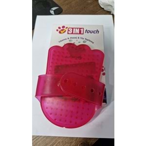 3 IN 1 TOUCH YIKAMA MASAJ VE TÜY TOPLAMA ELDİVENİ