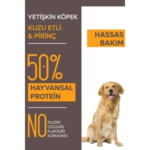 Animal World Her Irk İçin Kuzu Etli Pirinçli Köpek Maması 15 Kg