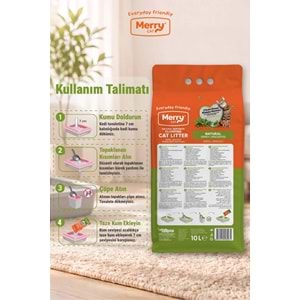 Merry Natural Kedi Kumu 10 L