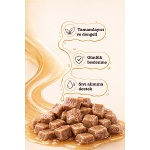 Merry Kuzu Etli ve Sebzeli Yetişkin Kedi Konserve Yaş Mama Konserve 400 Gr X 12 Adet