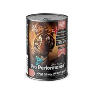 Pro Performance Ton & Karides Yet. Kedi Konserve 24*400 gr