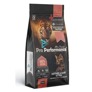 Pro Performa. Somon&Pirinç&Kızılcık Yavru Kedi Maması 2 Kg