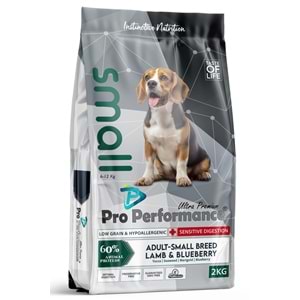 Pro Performance Küçük Irk Kuzulu Yetiş. Köpek Maması 2 Kg