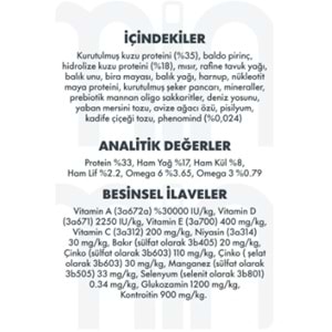 Pro Performance Mini Kuzu & Y. M. Yavru Köpek Maması 7 Kg