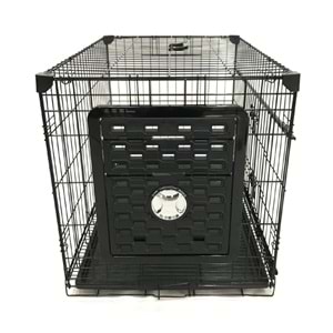 Flippet Katlanır Kapılı Köpek Kafesi 76x53x61
